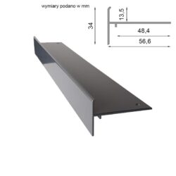 Profil okapowy k35