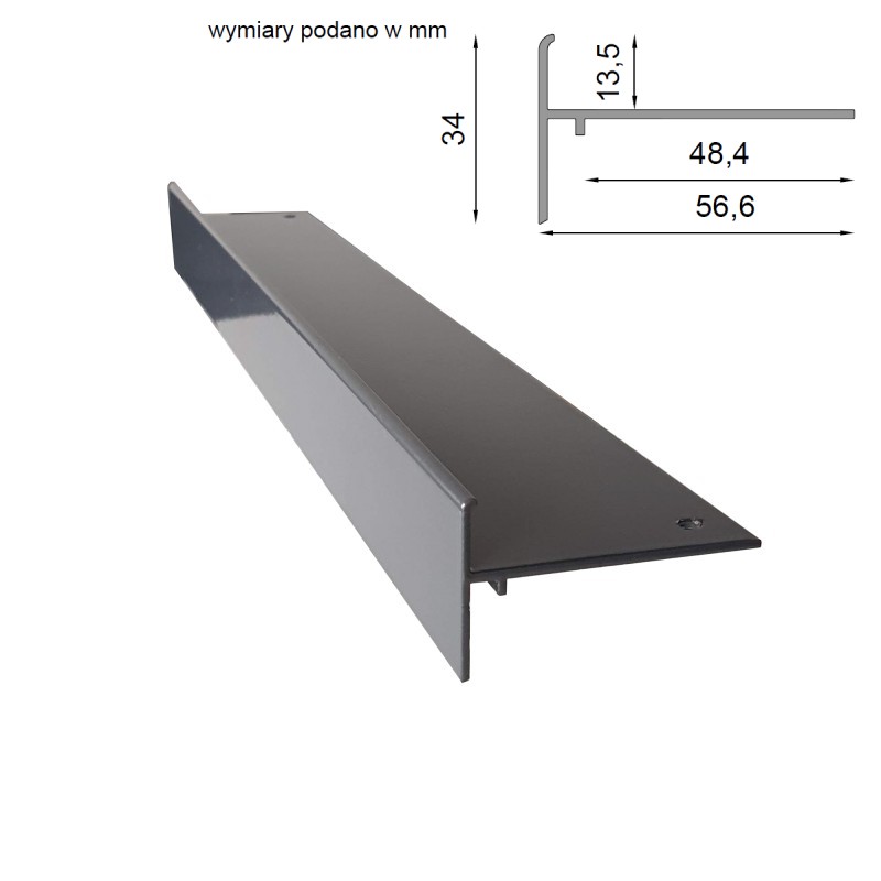 Profil okapowy k35