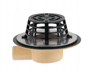 wpust dachowy prosty z koszykiem