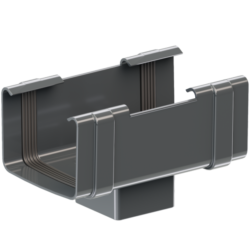 Lej spustowy do rynny kwadratowej PVC 135/80