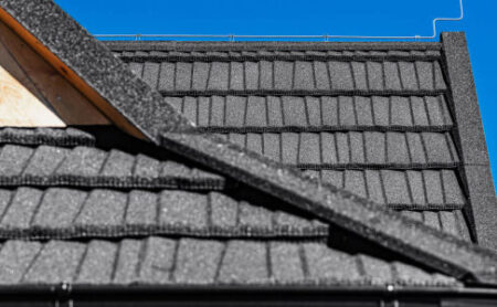 Pokrycie z kruszywem skalnym Thunder Onyx