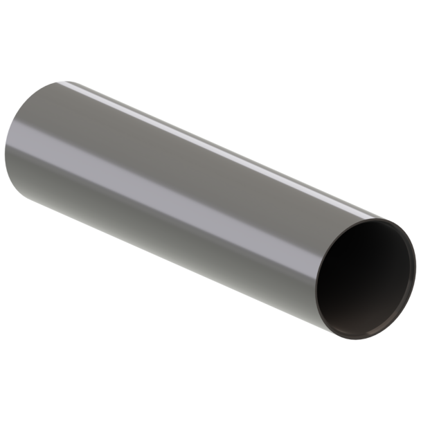 Rura spustowa rynny PVC Ø63mm 2 metry grafit RAL 7016 KROP