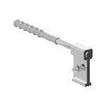 Dybel do obejmy rury PVC 100mm KROP