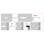 Kołki rozporowe szybkiego montażu 10x200mm 50 sztuk KLIMAS - obrazek 6