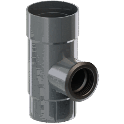 Łapacz deszczówki PVC 90mm grafit RAL 7016 KROP