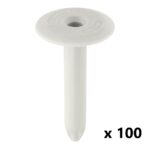 Tuleja tworzywowa do mocowania izolacji dachu płaskiego LINO 13x235mm 100 sztuk KLIMAS - obrazek 5