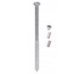 Wkręty samogwintujące do betonu i drewna 6,3x80mm 100 sztuk TX-30 KLIMAS - obrazek 5