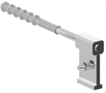 DYBEL DO OBEJMY PVC 350mm