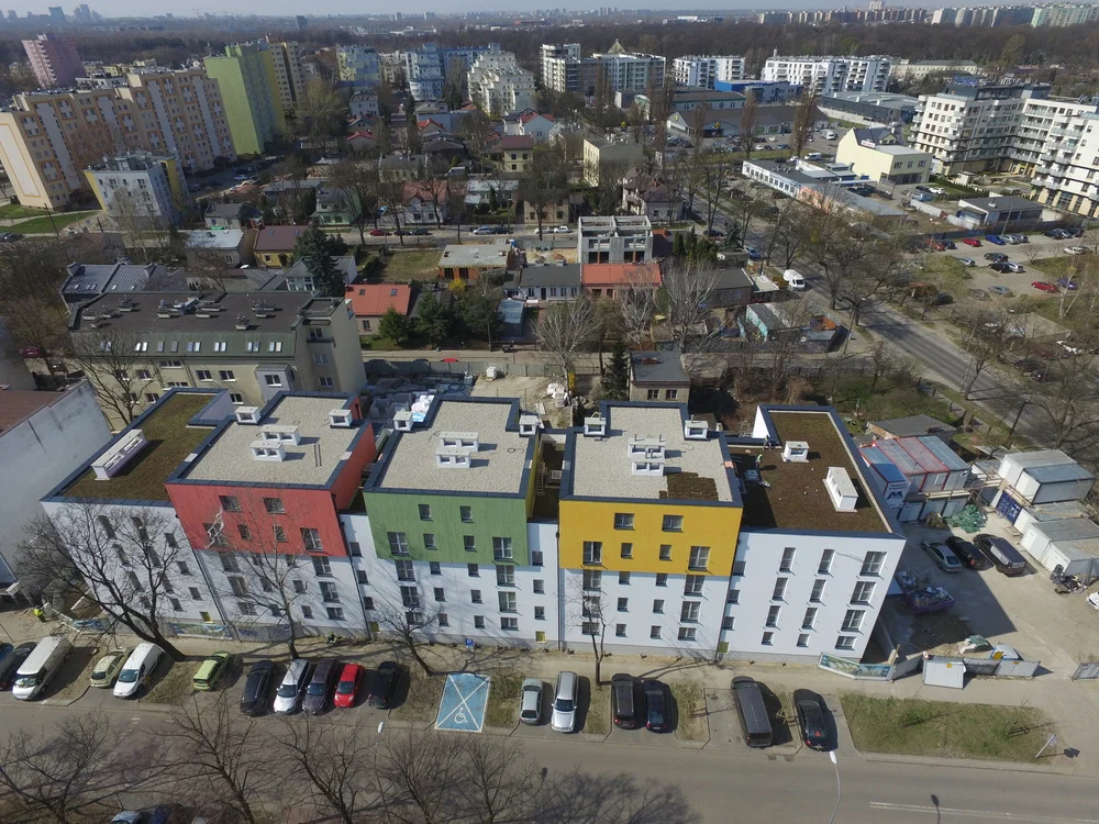 dachy zielone - montaż Adach